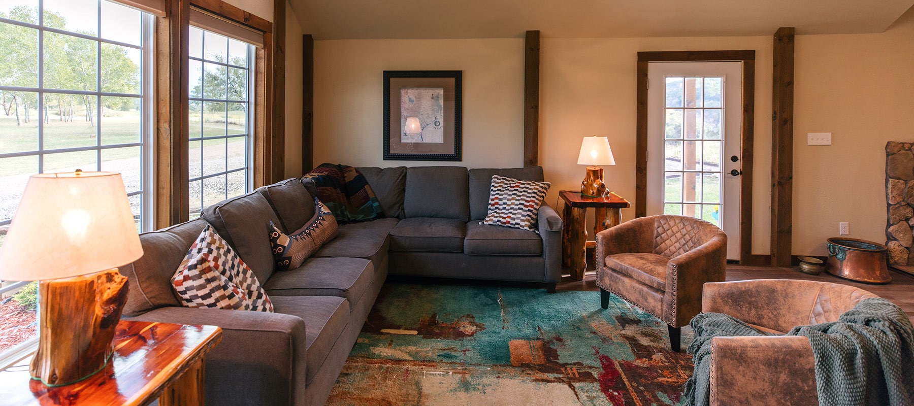 lodge living room