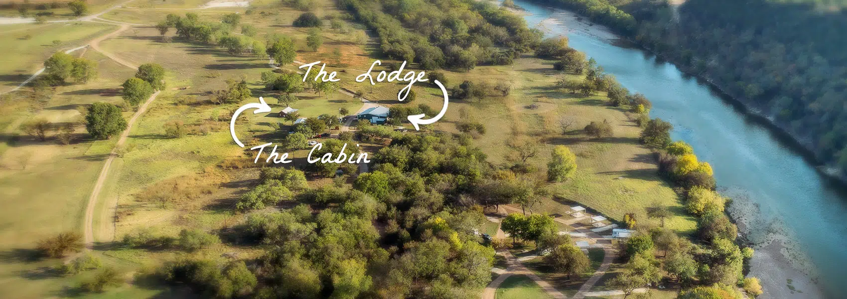 Lodge and Cabin Aerial View
